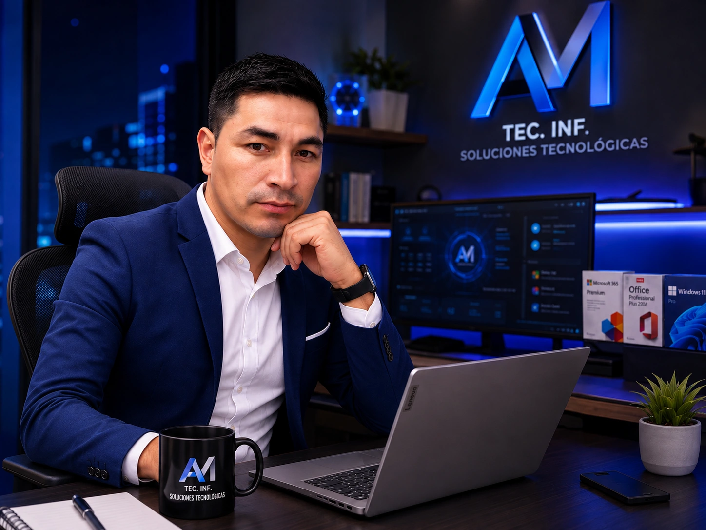 Alex Muñoz, consultor tecnológico de AM Tec Inf